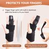 2 Finger Splint, Adjustable Finger Brace, Finger Metal Support for Broken Fingers, Mallet Finger Splints, Trigger Finger Straightener, Arthritis, Pain Relief, Injury, Fracture, Sprains(S/M) view 3