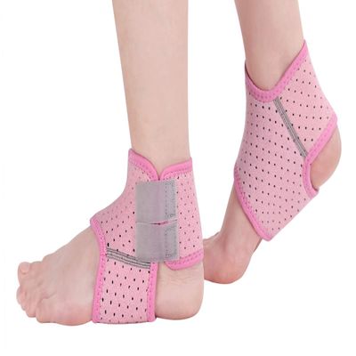 2 Pack Ankle Braces for Kids Child Adjustable Mesh Compression Ankle Tendo Foot Support Protector Stabilizer Wraps Ankle Guards for Juvenile Sprains Injuries, Arthritis Relief, Joint Pain, Ankle Sore