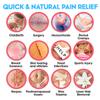 2 PCS Reusable Perineal Cooling Pad, Hemorrhoid and Perineal Ice Packs, Postpartum and Hemorrhoid Pain Relief, Hot & Cold Packs for Women After Pregnancy and Delivery(10X2.4in) Washable Sleeves view 3