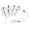 12 Pcs Vacuum Cupping Set Massager Cans Suction Cups Set Acupuncture Physical Therapy Suction Health Care Massaer view 3