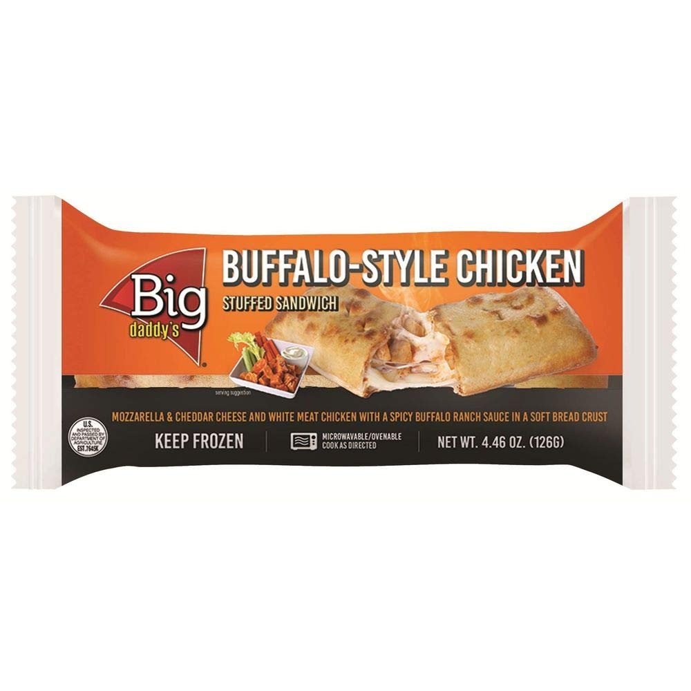 Big Daddys Buffalo Style Chicken Stuffed Sandwich, 4.46 Ounce -- 48 per case.