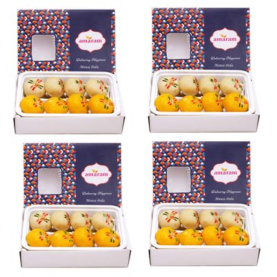 Amaram Sweets Mawa Peda 800 GMS |Gift for Diwali,Holi,Rakhi,Valentine,Christmas,Birthday,Anniversary,Her,Him|