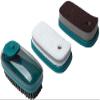 3 in 1 Soap Dispensing Clean Brush Set, Scrub Brush & Grout Scraper and Scrub Sponge Scouring Pads Carborundum Pads Emery Cleaner Scraper for Bathroom, Floor, Tub, Shower, Tile, Bathroom and Kitchen view 1