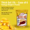 Cornabys Thick Gel 1 lb. (Pack of 6) | Premium Waxy Maize Starch, 2x More Thickening | Gluten-free, non-GMO, Natural Food Thickener for Thickening Soups, Sauces, Gravies, Cooked Pudding, and More! view 2