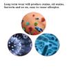 1 Pair Temple End Tips Ear Pads Tube Ear Sock Soft Silicone Anti-Slip for Flat Thin Metal Eyeglass Legs 2mm X 1mm (Blue) view 3
