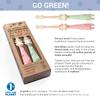 ANPEI ROARex Vegan Earth Friendly All Natural Kids Toothbrush Made from Plants  Sweet Baby Giraffe | 100% Biodegradable and Compostable | 1% for The Planet Product view 4