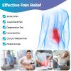 Comfytemp Ice Pack for Lower Back Pain Relief, HSA Approved FSA, Reusable Gel Ice Wrap for Sciatica Nerve Injury, Hot Cold Compress Lumbar Brace for Herniated Disc, Waist Coccyx, Surgery Recovery Gift view 2