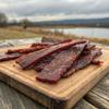 Righteous Felon Beef Jerky - Bourbon Franklin Flavor - All-Natural Bourbon Jerky - Locally Sourced & Dried Beef - Low-Sugar, High-Protein, Healthy Snacks - 2 Ounces Each, Pack of 3 view 3