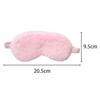 4 Pcs Plush Eye Mask Soft Fluffy Plush Eye Mask Sleep Mask Adjustable for Kids Adult Women view 2