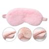 4 Pcs Plush Eye Mask Soft Fluffy Plush Eye Mask Sleep Mask Adjustable for Kids Adult Women view 3