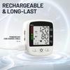 Blood Pressure Monitor Digital Wrist BP Machine Automatic Adjustable Cuff (5.3 to 7.7 in) with 2 Users 180 Memory Voice Broadcast Large LCD Display USB Charging Cable Carrying Case view 4
