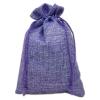 12-Pack 5.5x7.75 Natural Burlap Gift Bags w. Drawstring (Lavender Purple, Medium) for Party Favors, Presents or DIY Craft by TheDisplayGuys