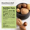 NUTS U.S.  Mixed Nuts In Shell (Almonds, Walnuts, Hazelnuts, Pecans) | No Added Colors and No Artificial Flavors | Fresh Buttery Taste and Raw |Packed In Resealable Bags (6 LBS) view 2