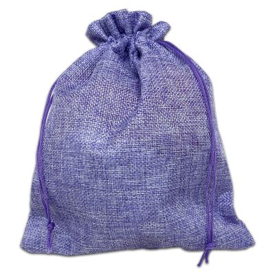 12-Pack 8x10 Natural Burlap Gift Bags w. Drawstring (Lavender Purple, Large) for Party Favors, Presents or DIY Craft by TheDisplayGuys