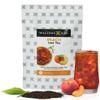 Walters Bay Peach Iced Tea | 12 Quart Sized Tea Bags, Ceylon Tea, Unsweetened, Peach Flavored, 100% Hand Plucked, Black Tea view 1