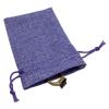 12-Pack 4x6 Natural Burlap Gift Bags w. Drawstring (Lavender Purple, Small) for Party Favors, Presents or DIY Craft by TheDisplayGuys view 2