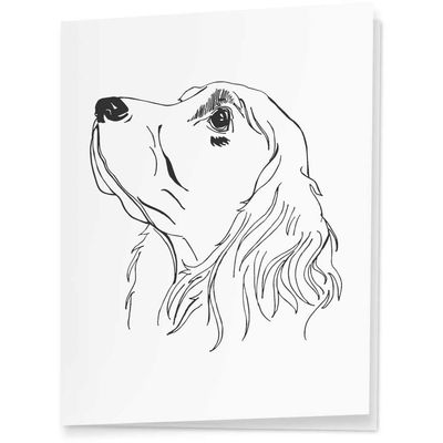 Azeeda 4 x 'Cocker Spaniel' Gift Tags/Labels (GI00032894)