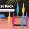 20 Pack Braces Rubber Band Tool Dental Elastic Rubber Bands Placers for Braces Disposable Plastic Orthodontic Elastic Placers view 2
