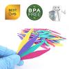 20 Pack Braces Rubber Band Tool Dental Elastic Rubber Bands Placers for Braces Disposable Plastic Orthodontic Elastic Placers view 4