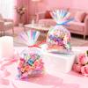 Cherodada 4x6 Inch Iridescent Cellophane Bags, with Twist Ties, Treat Bags for Candy Cookie Goodie Chocolates, And Popcorn view 2