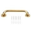 12 Inch Shower Grab Bar, Gold Stainless Steel Safety Hand Rail, Bathtub Handrail for Handicap Elderly Senior view 1
