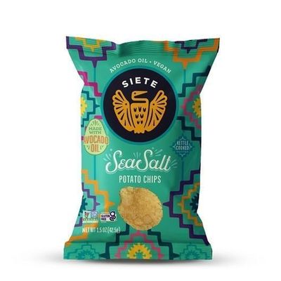 Siete Family Foods Sea Salt Potato Chips, 5.5 oz Bag