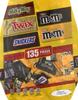 M&M'S Milk Chocolate, M&M'S Peanut, SNICKERS Chocolate Candy, TWIX Caramel Cookie Bar & MILKY WAY Caramel Milk Chocolate Bulk Halloween Candy Assortment, 53.26oz (135 Pieces) view 4