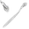 AAProTools Single Head Wartenberg Pinwheel Steel Rotating Tongue Body Sensory Spur Pin Wheel Toy Tool view 1