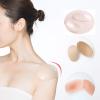 3 Pairs/Set Soft Reusable Shoulder Push-Up Pads, Breathable Silicone Adhesive Shoulder Pad for Women, Girls, Anti-Slip Enhancer Shoulder Pads for Shoulder Slip Height Enhancer(Transparent & Skin) view 1