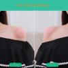 3 Pairs/Set Soft Reusable Shoulder Push-Up Pads, Breathable Silicone Adhesive Shoulder Pad for Women, Girls, Anti-Slip Enhancer Shoulder Pads for Shoulder Slip Height Enhancer(Transparent & Skin) view 2