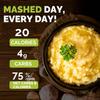 Palmini Mashed | Low-Carb, Low-Calorie Hearts of Palm Mash | Keto, Gluten Free, Vegan, and Non-GMO | As seen on Shark Tank | (12 Ounce Pouch - Pack of 6) view 4
