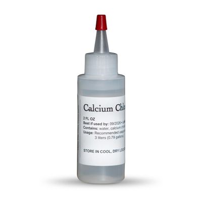 Fromaggio Calcium Chloride for Cheese Making Premium Additive for Better Curd Formation and Yield in Soft & Hard Cheeses | Vegetarian, Non-GMO, Kosher, Gluten-Free.