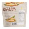 Amphora Soft Dried Ginger Chunks Bites Healthy Snack Fruits Vegan Kosher Gluten Free 4 Oz Each Boost Immune System (Pack of 6) view 3