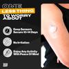 Skin Grip CGM Sensor Patches Compatible with Medtronic Guardian (20-Pack), Waterproof & Sweatproof for 10-14 Days, Pre-Cut Adhesive Tape, Continuous Glucose Monitor Patch, Clear view 4