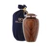 Bold & Divine Wood Grain Cremation Urn for Human Ashes - Elegant Large Memorial Cremation Urn for Human Ashes - Perfect Tribute for Loved Ones - Male Female Man or Woman (Red Cherry Wood, Large) view 2