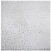 Made in USA 50-Sheet Hot Stamp Glitter Gift Tissue Paper Pack, 20" X 30" (Silver on White) view 2