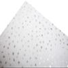 Made in USA 50-Sheet Hot Stamp Glitter Gift Tissue Paper Pack, 20" X 30" (Silver on White) view 3