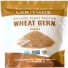 Lekithos Organic Wheat Germ Protein 2.5 lb, USDA Organic Plant-Based Superfood, 8g Protein, European Quality Flakes, Nutrient-Rich Daily Wheat Germ Supplement, 8 Servings, Non-GMO, Vegan view 1