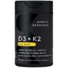 Sports Research Vitamin D3 + K2 w/Coconut Oil - Vegan Vitamin D 5000iu (125mcg) & Mk7 Vitamin K 100mcg for Bone & Immune Support - Vegan Certified  Non-GMO  Soy Free - 30 Softgels view 1