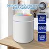 2 in 1 USB Electric Aromatherapy Oil Diffuser Ultrasonic Air Humidifier Mist Maker with Colorful Light for Home Office and Car (White) view 2
