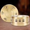 Copper Moxa Stick Burner Moxibustion Box Holder Metal Moxa Box Moxa Strips Mugwort Portable Healing Box for Moxa Moxibustion Artemisia Acupuncture view 2