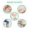 Foot Pads maguja 100Pcs Foot Pads for Foot Care Ginger Foot Patch with Natural Ingredients Bamboo Vinegar and Ginger Powder view 4