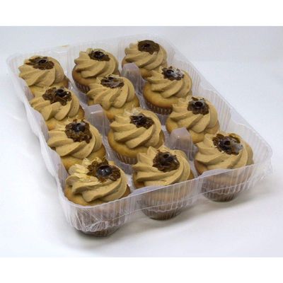 Sweet Sams Salted Caramel Cupcake - 12 per case.