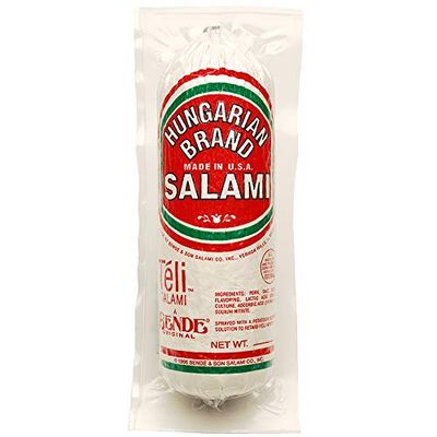 Bende Tli Hungarian Brand Salami - Short (approx. 3/4 lb.)