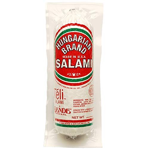 Bende Tli Hungarian Brand Salami - Short (approx. 3/4 lb.)