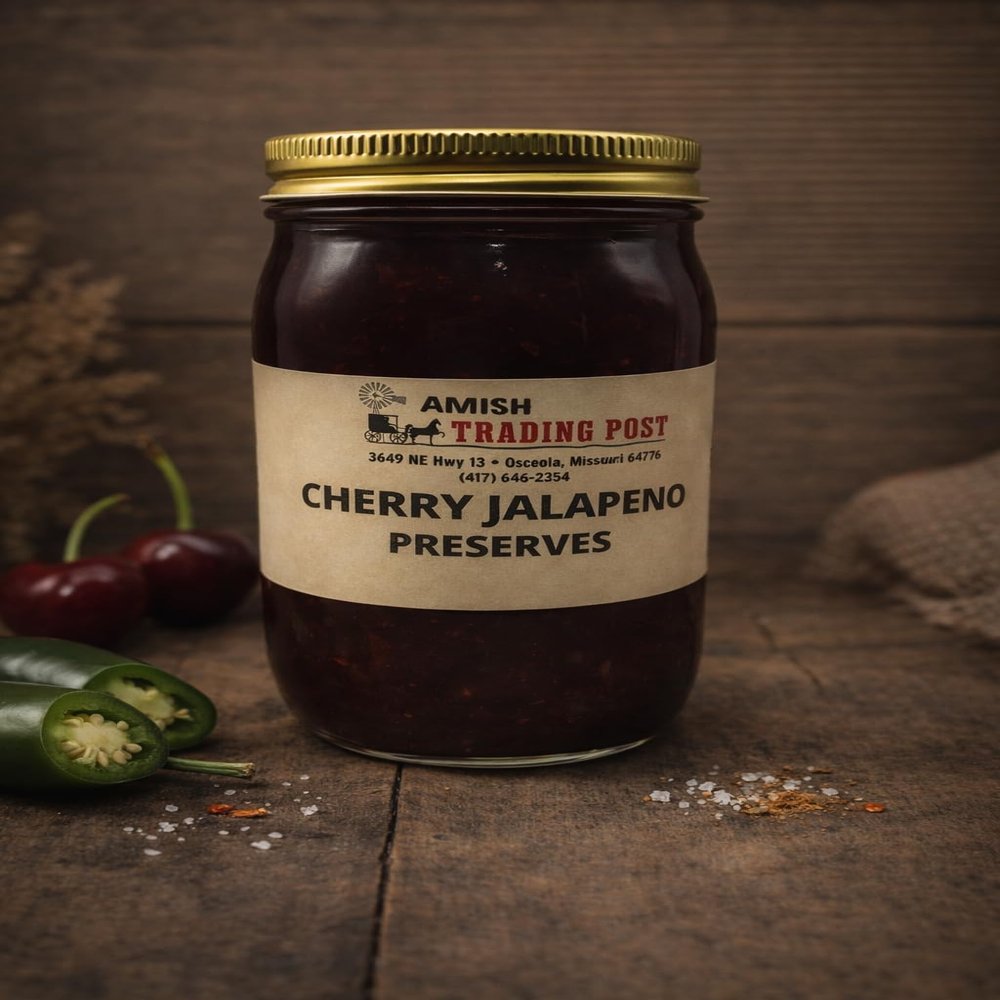 Jalapeno Preserves 6 flavors! (Jalapeno Cherry)