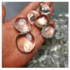100 Grams Clear Quartz Healing Crystals Natural Tumbled and Polished Irregular Gemstones Chips Bulk for Fish Tank Landscape Reiki 1"(Clear Quartz Irregular) view 1