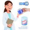 Large Denture Baths Cup, False Teeth Bath Cup with Strainer and Lid for Soaking Dentures or Storing Pacifier, Capacity 10.6 Oz view 3