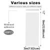 LEOSINDA 100 pcs Cellophane Bags 3 X 9 Inch Self Sealing Clear Cellophane Bags Self Sealing Adhesive Gift Wrap Plastic Small Business Packaging for Gift Wrapping view 2