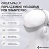 2 Packs Replacement Headgear for Nuance Pro - Headgear Straps (2Packs) with Stronger Touch-Fasten-ers and Elasticity, CPAP Strap for Nuance Pro, Snugly Fit & Reducing Air Leaks, Medihealer Supplies. view 2